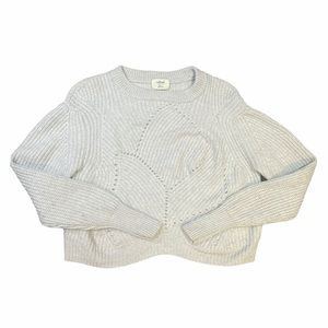 Grey Small Wilfred Aritzia Merino Wool Sweater